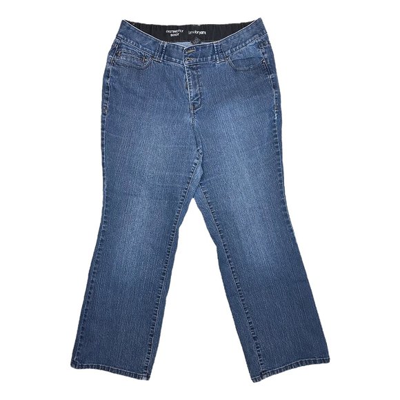 Lane Bryant Denim - Lane Bryant Distinctly Bootcut Dark Wash Jeans